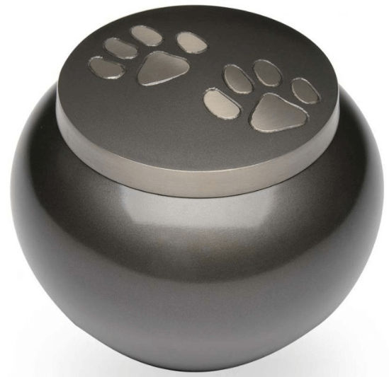 Double Paw Print Brass Pet Double Paw Print Brass Pet