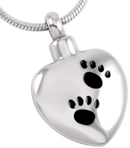 Heart with Two Paw Prints Heart with Two Paw Prints