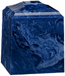 Peaceful Paws Navy Blue Pet Urn Peaceful Paws Navy Blue Pet Urn